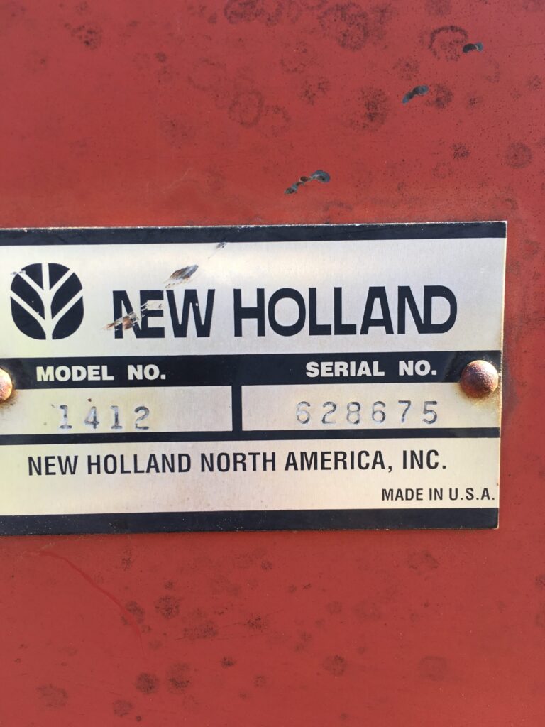 New Holland 1412 Disc Mower Conditioner 2