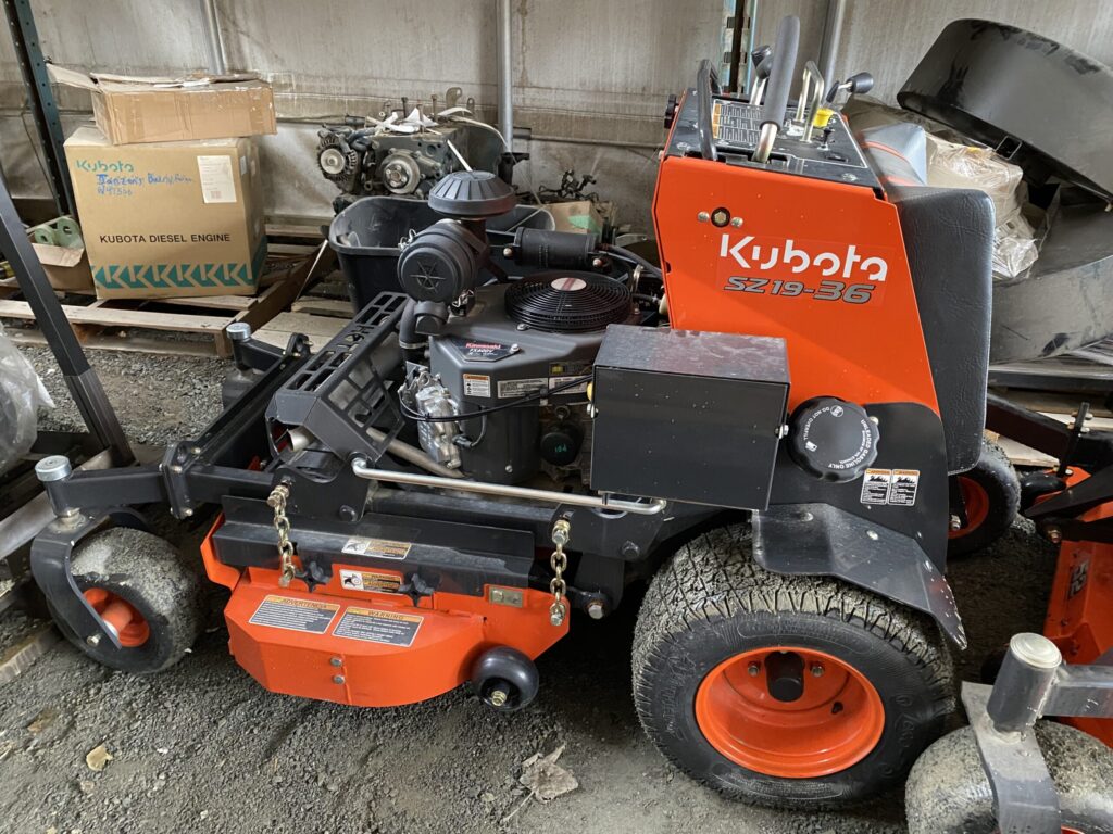 New 2021 Kubota SZ19-36 Stand-on Lawn Mower