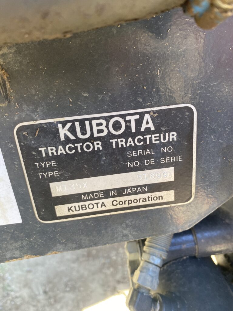 2011 Kubota M135 Tractor 8