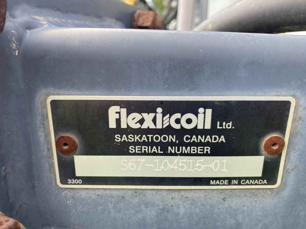 2001 Flexicoil S67 Sprayer 1