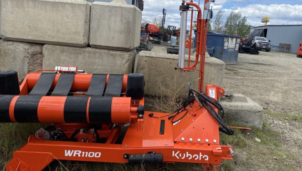 New Kubota WR1100C Bale Wrapper 1