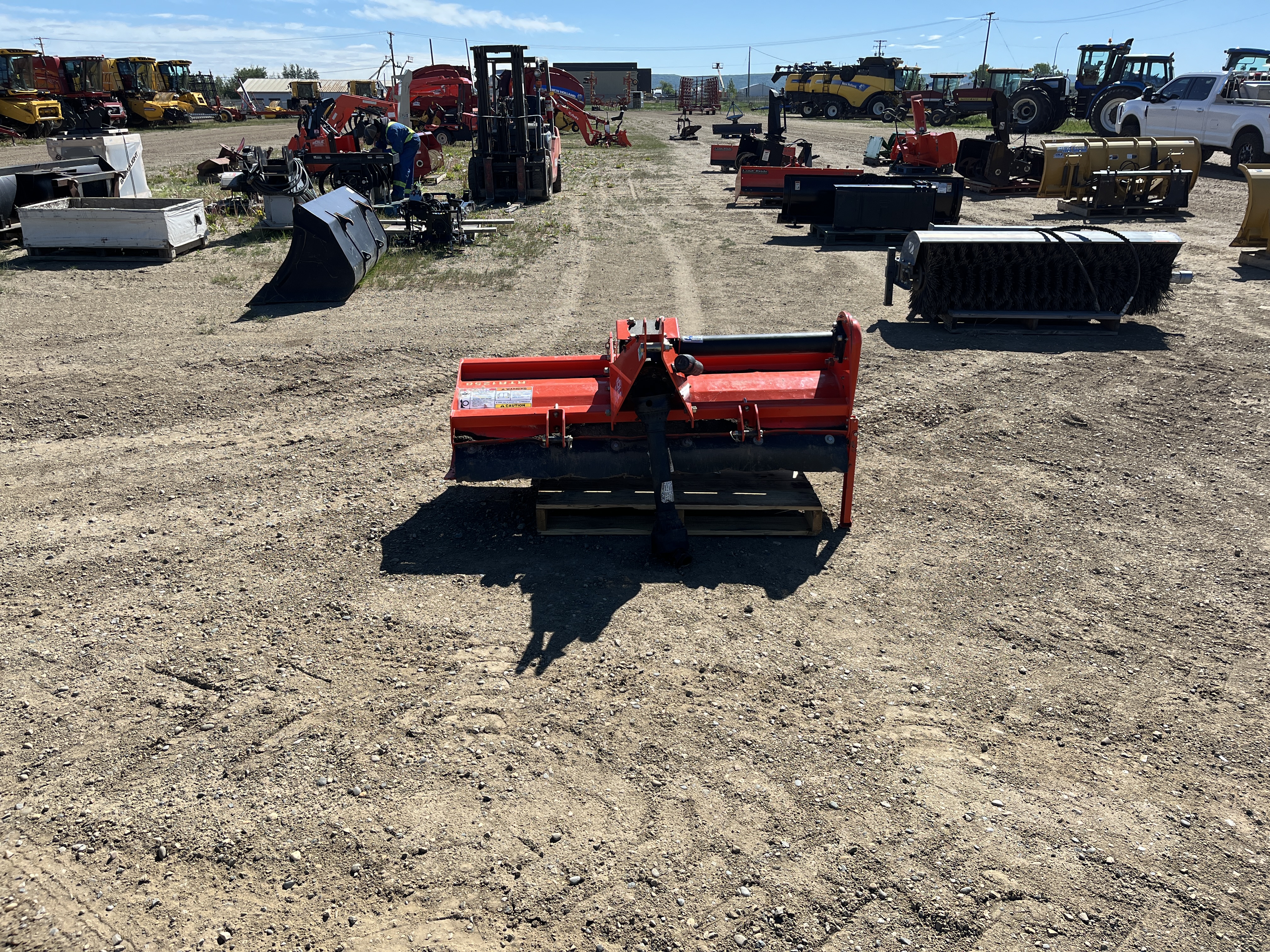 2021 Kubota RTR1258 Reverse Tine Rototiller 3