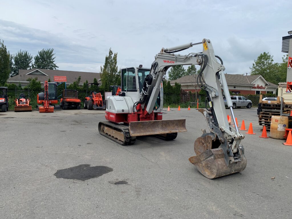 2021 Takeuchi TB257FR Mini Excavator 1