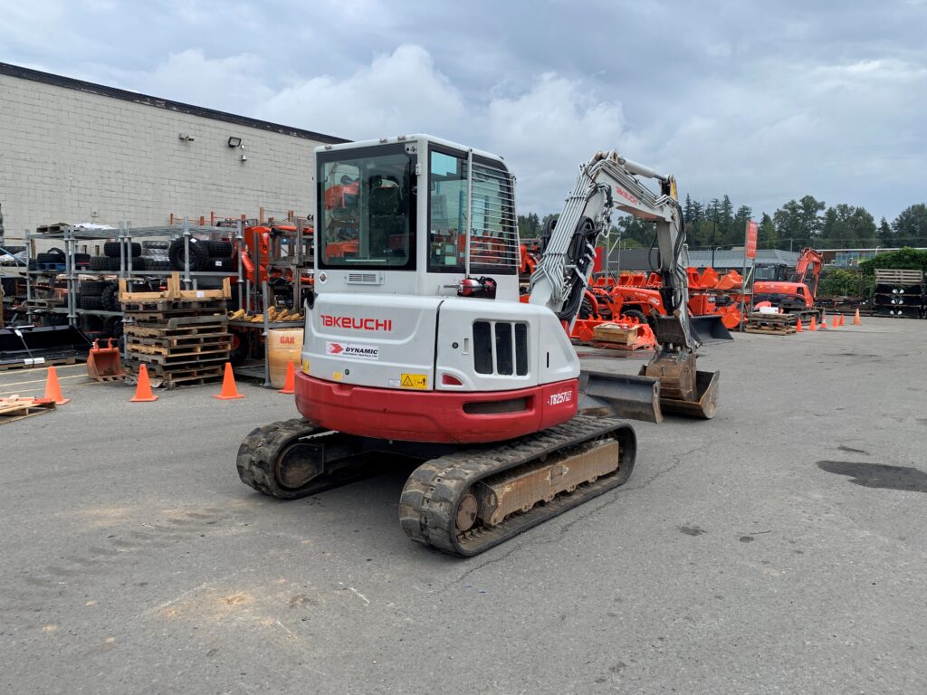 2021 Takeuchi TB257FR Mini Excavator 2