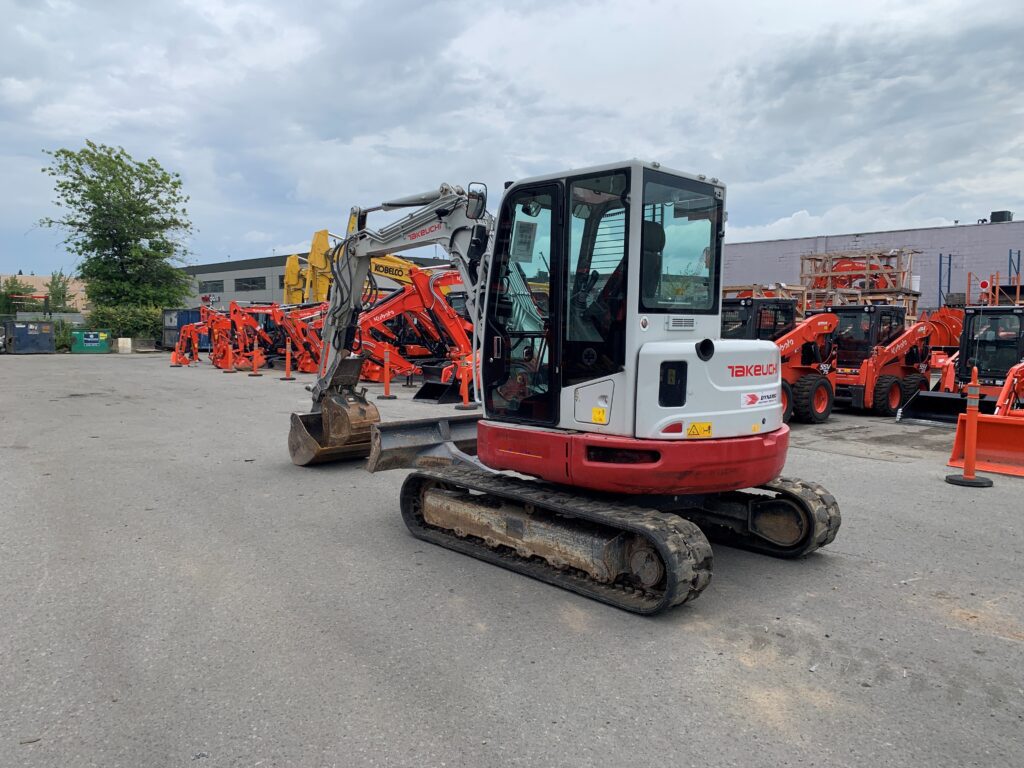 2021 Takeuchi TB257FR Mini Excavator 3