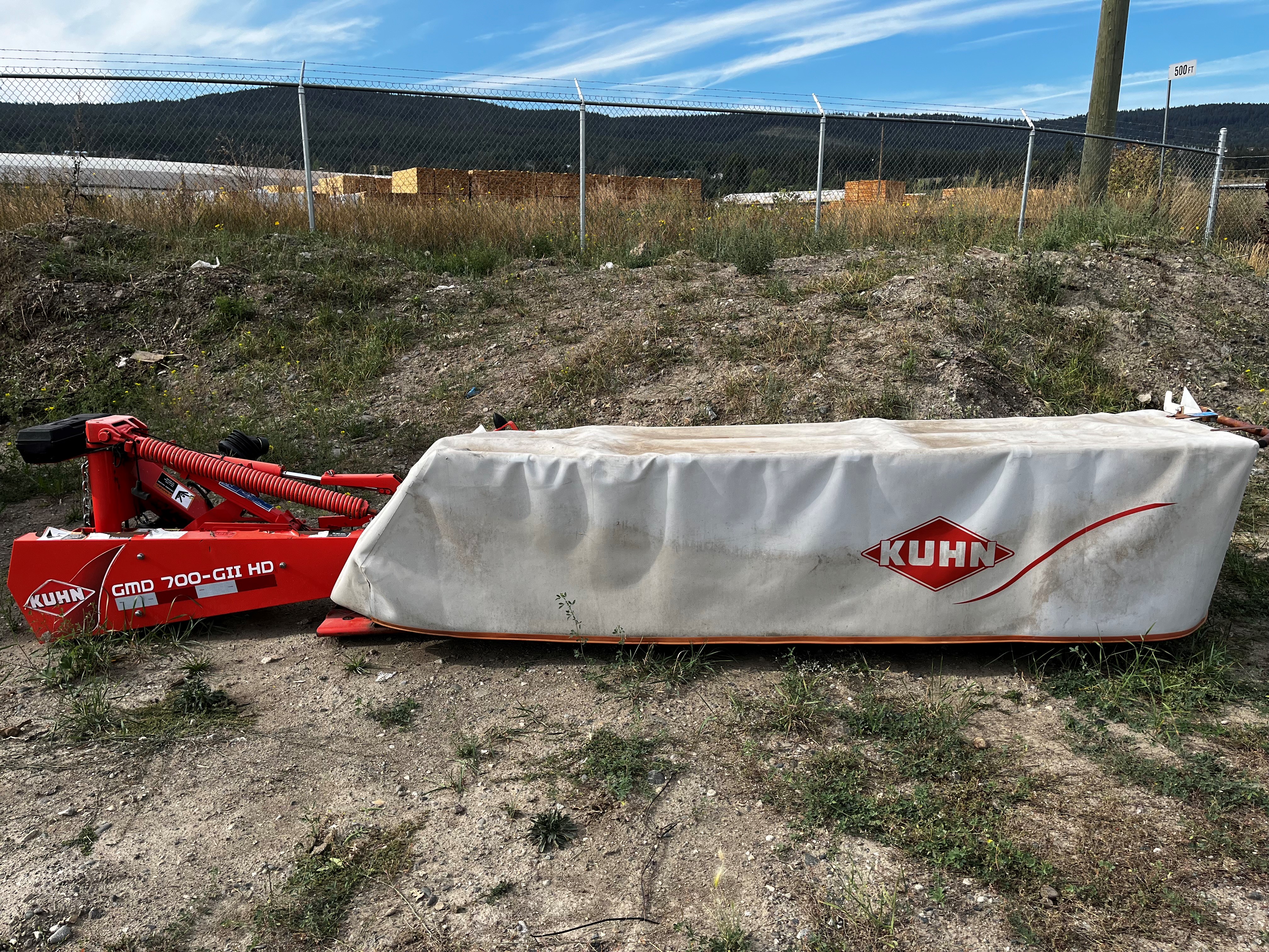 Kuhn GMD700-GII HD 3 Point hitch mower