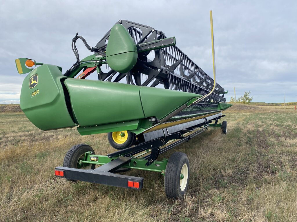 2018 John Deere 735D Draper Header