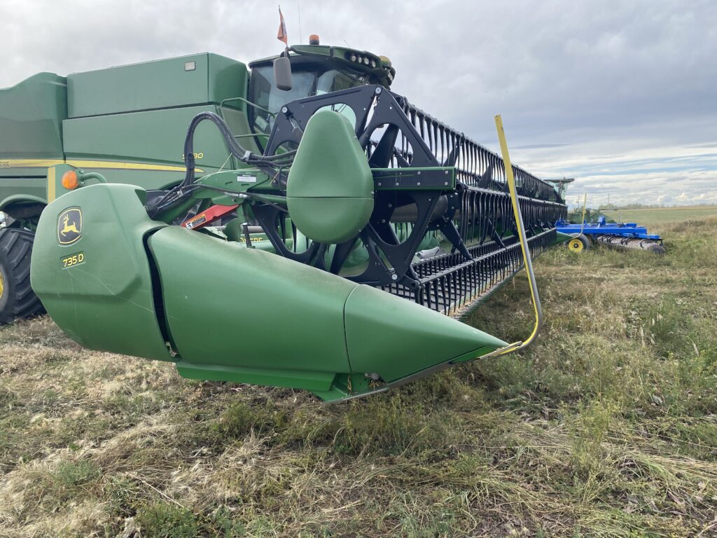 2018 John Deere 735D Draper Header