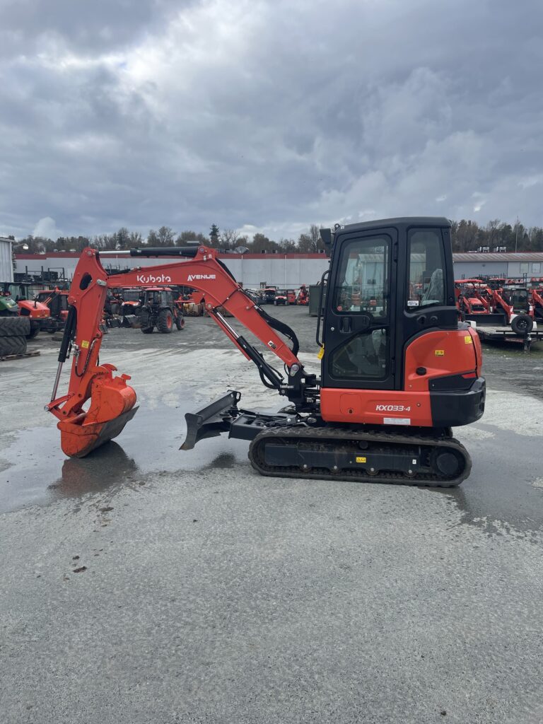 Used 2022 Kubota KX033-4GA Excavator