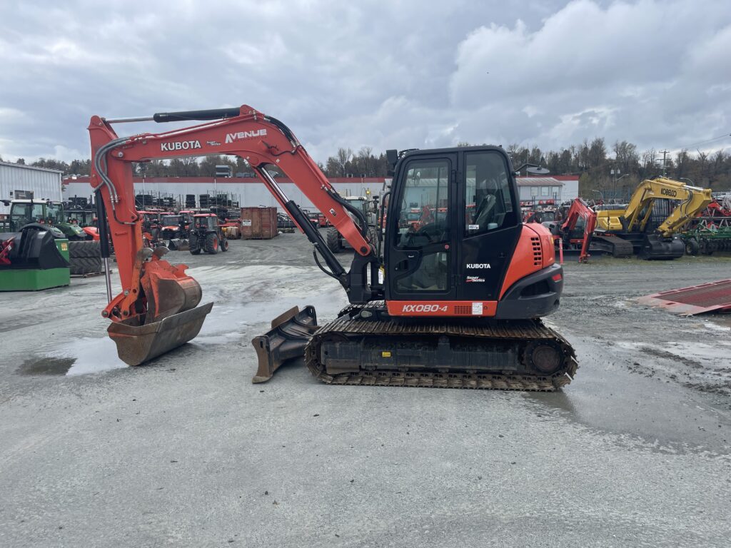 2018 Kubota KX080-4S2W Excavator 5