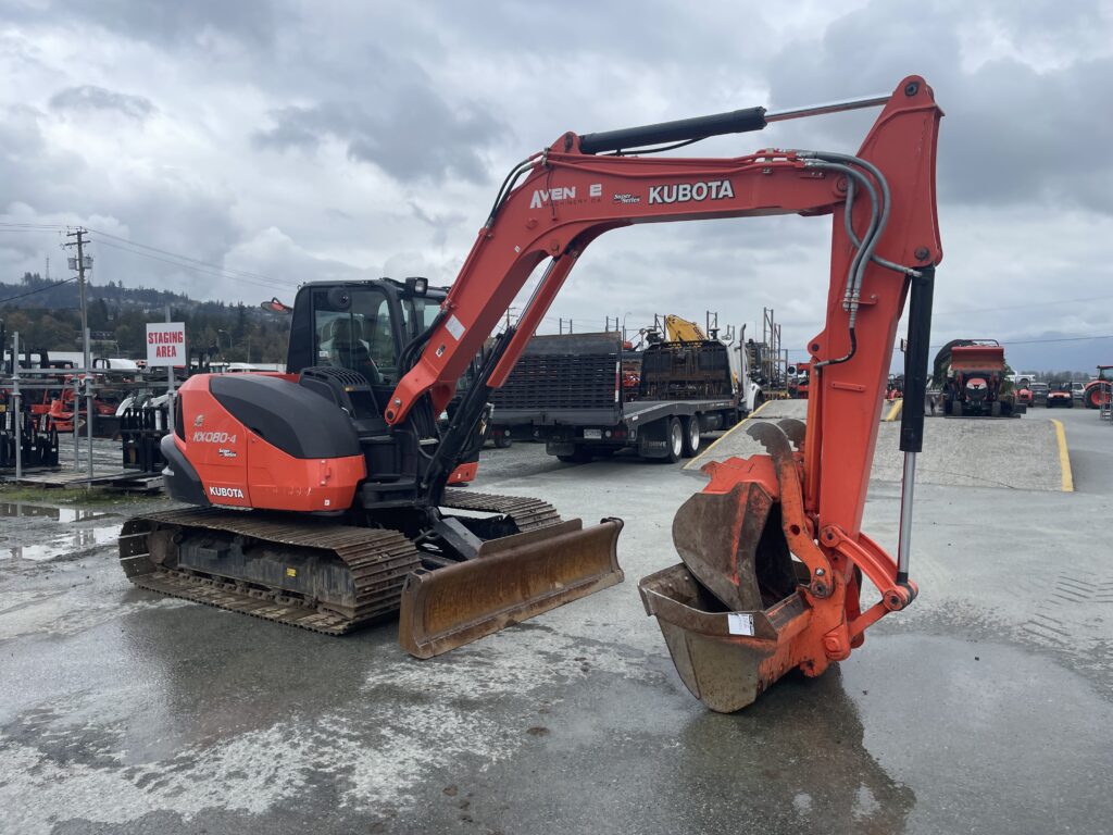 2018 Kubota KX080-4S2W Excavator