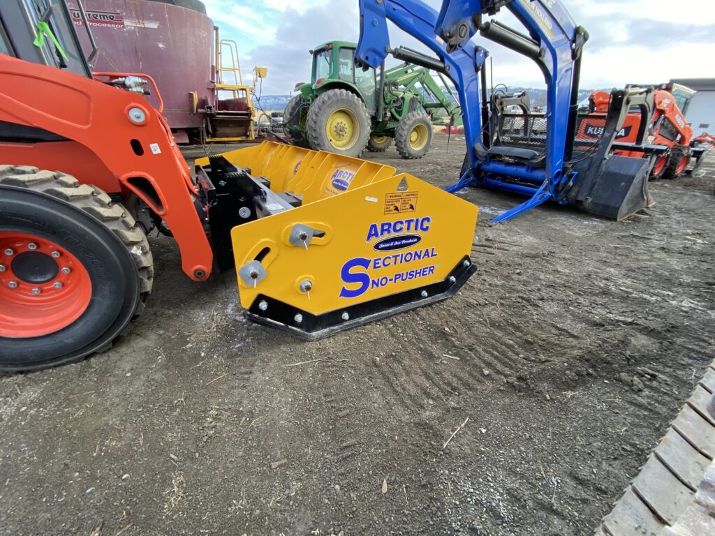 8FT Arctic Sectional Sno-Pusher 3