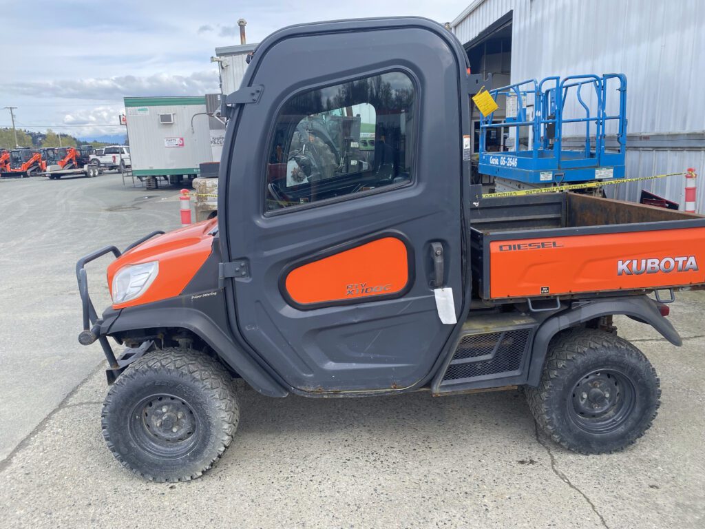 2017 Kubota RTV-X1100 Diesel with Cab (Heat and A/C) 1