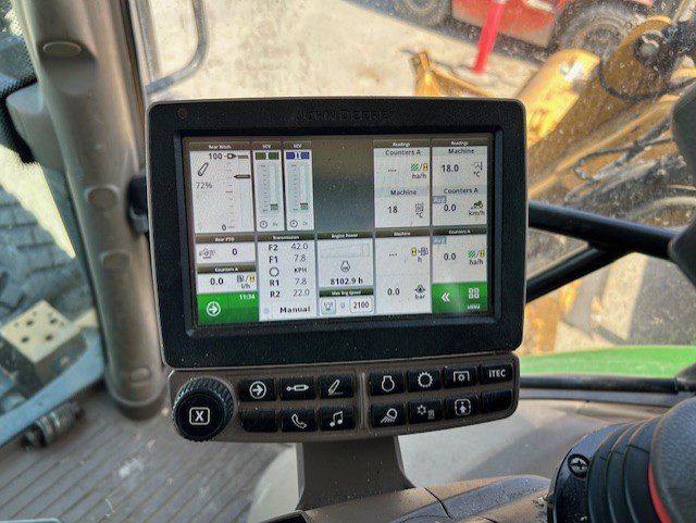 2016 John Deere 6110R with Diamond Mower Package 5