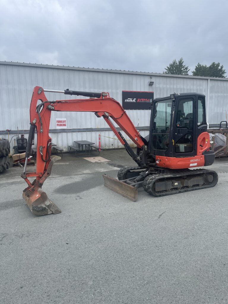 Used 2017 Kubota KX040-4G Excavator