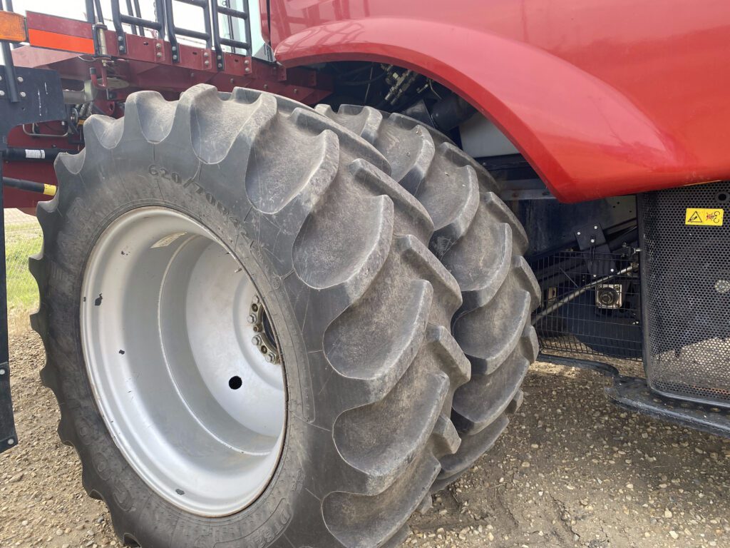 2012 Case 8230 Combine w/ 3016 Pickup Header 4