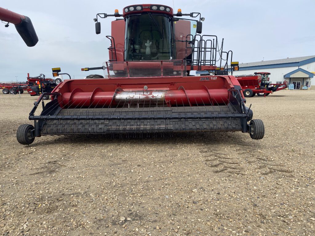 2012 Case 8230 Combine w/ 3016 Pickup Header 1