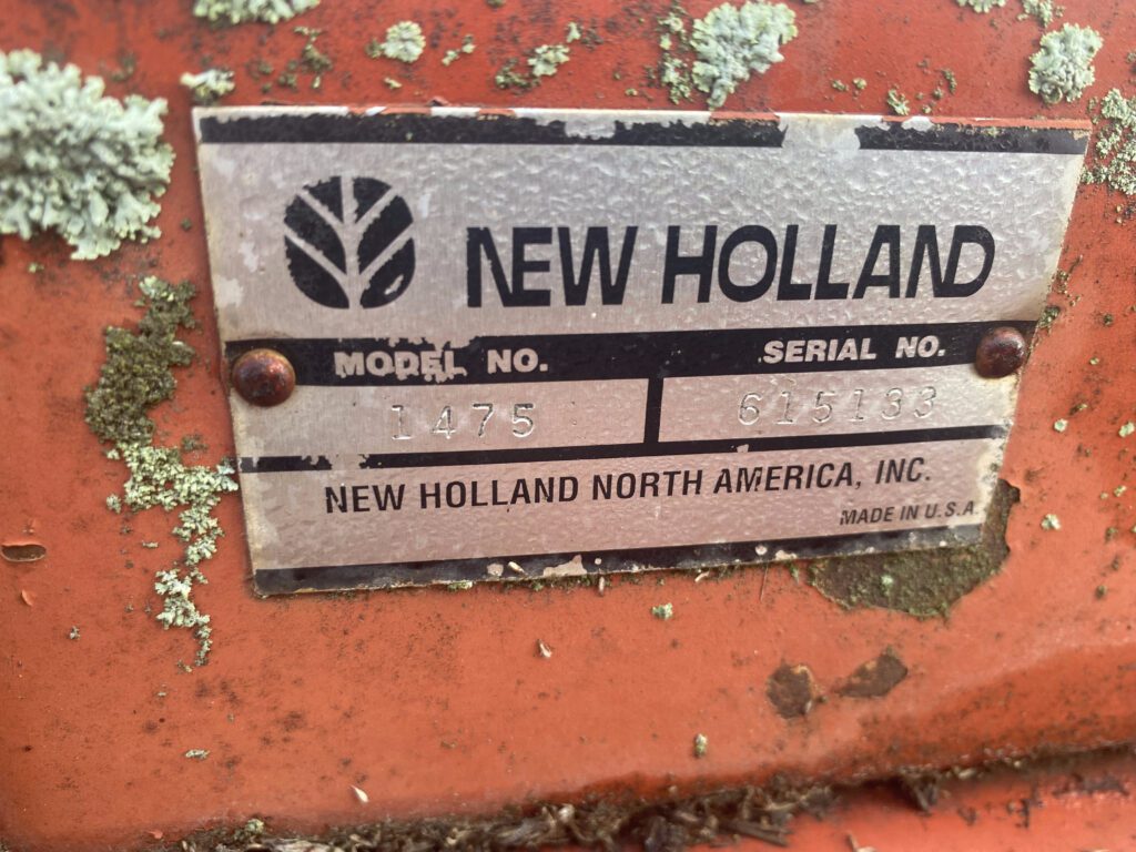 1998 New Holland 1475 Mower Conditioner 6