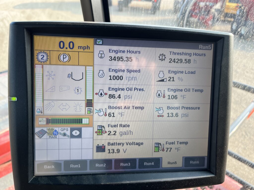 2013 Case IH 8230 Combine w/ 3016 Pickup Header 8