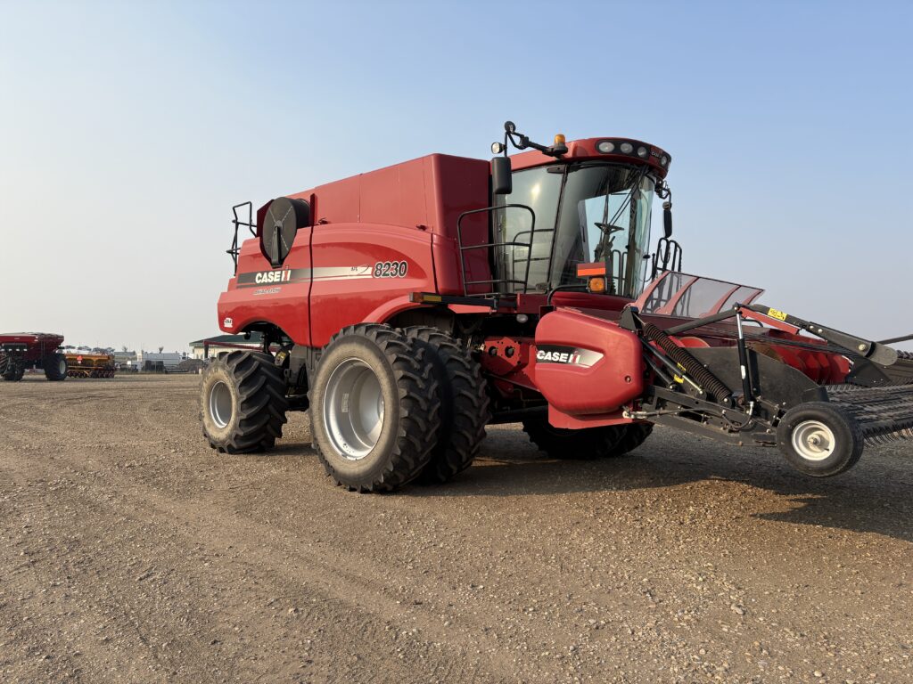 2013 Case IH 8230 Combine w/ 3016 Pickup Header 2