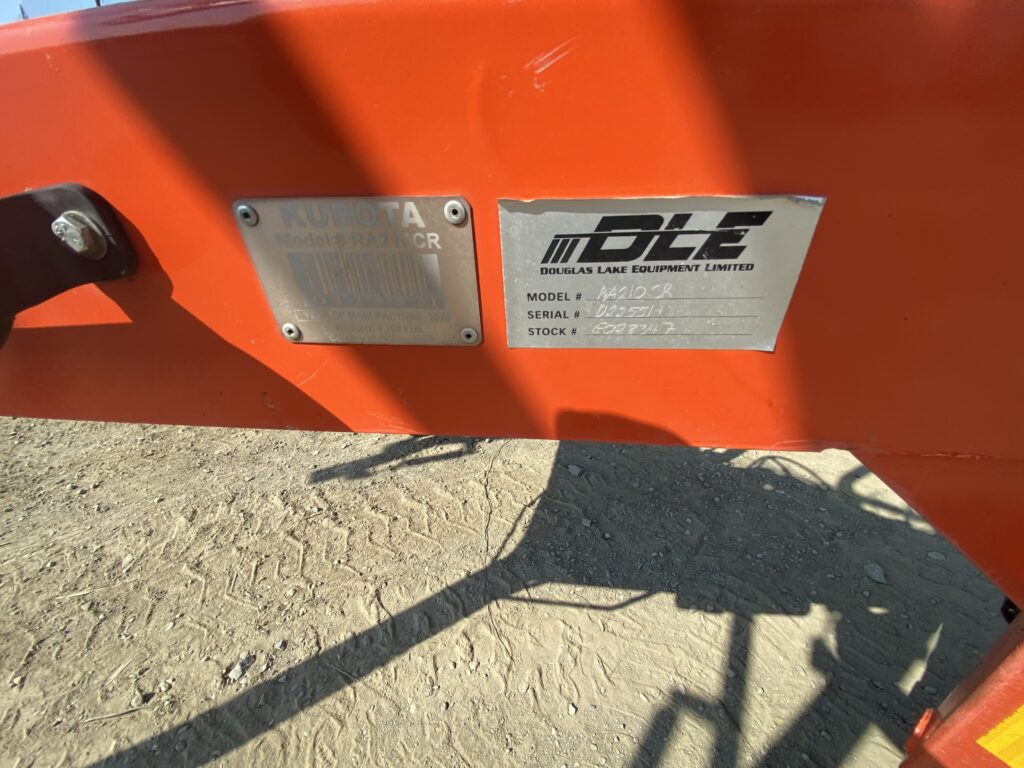 2020 Kubota RA210CR 6