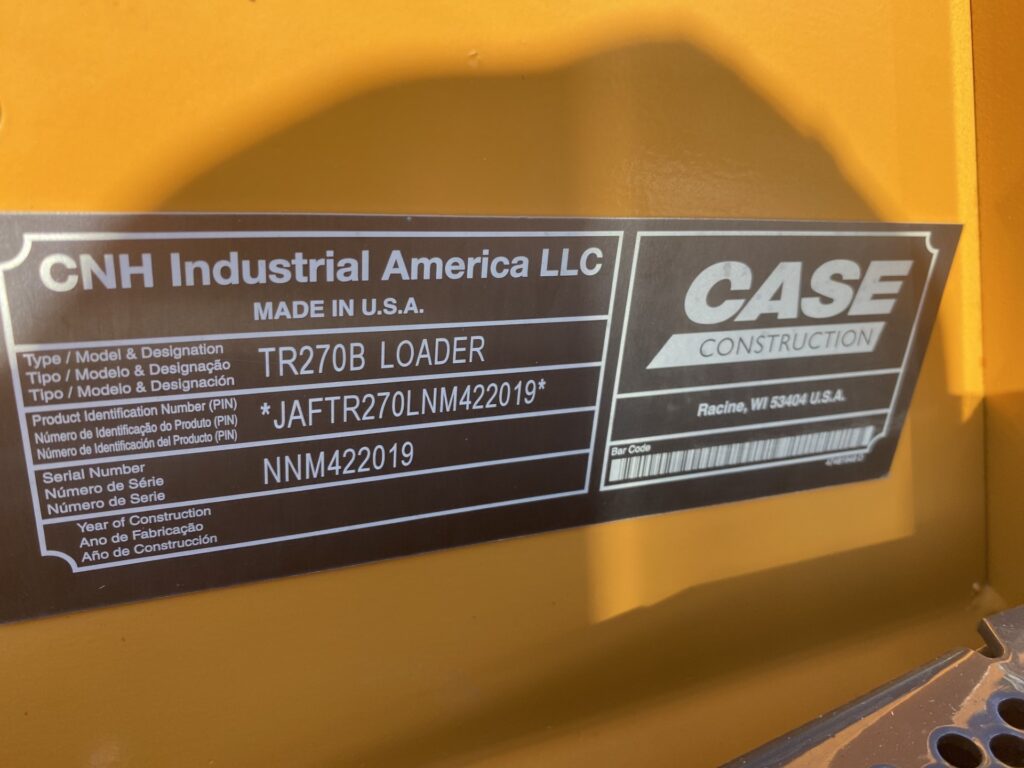 2022 Case TR270B Track loader 10