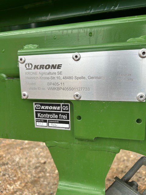 Krone BP1290VC High Speed Baler 4