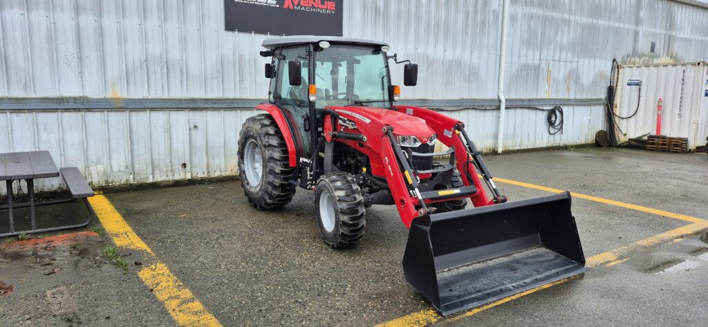 Massey Ferguson MF2860M 60 HP Cab tractor with 12 speed power shuttle, loader 1