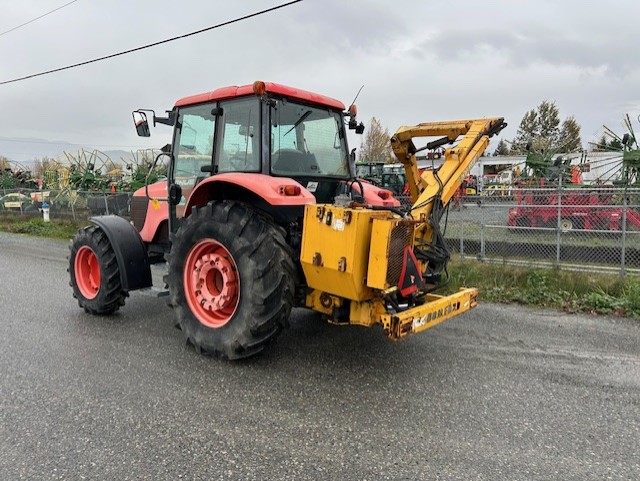 2009 Kubota M108SDSC Tractor with Boom Mower 6