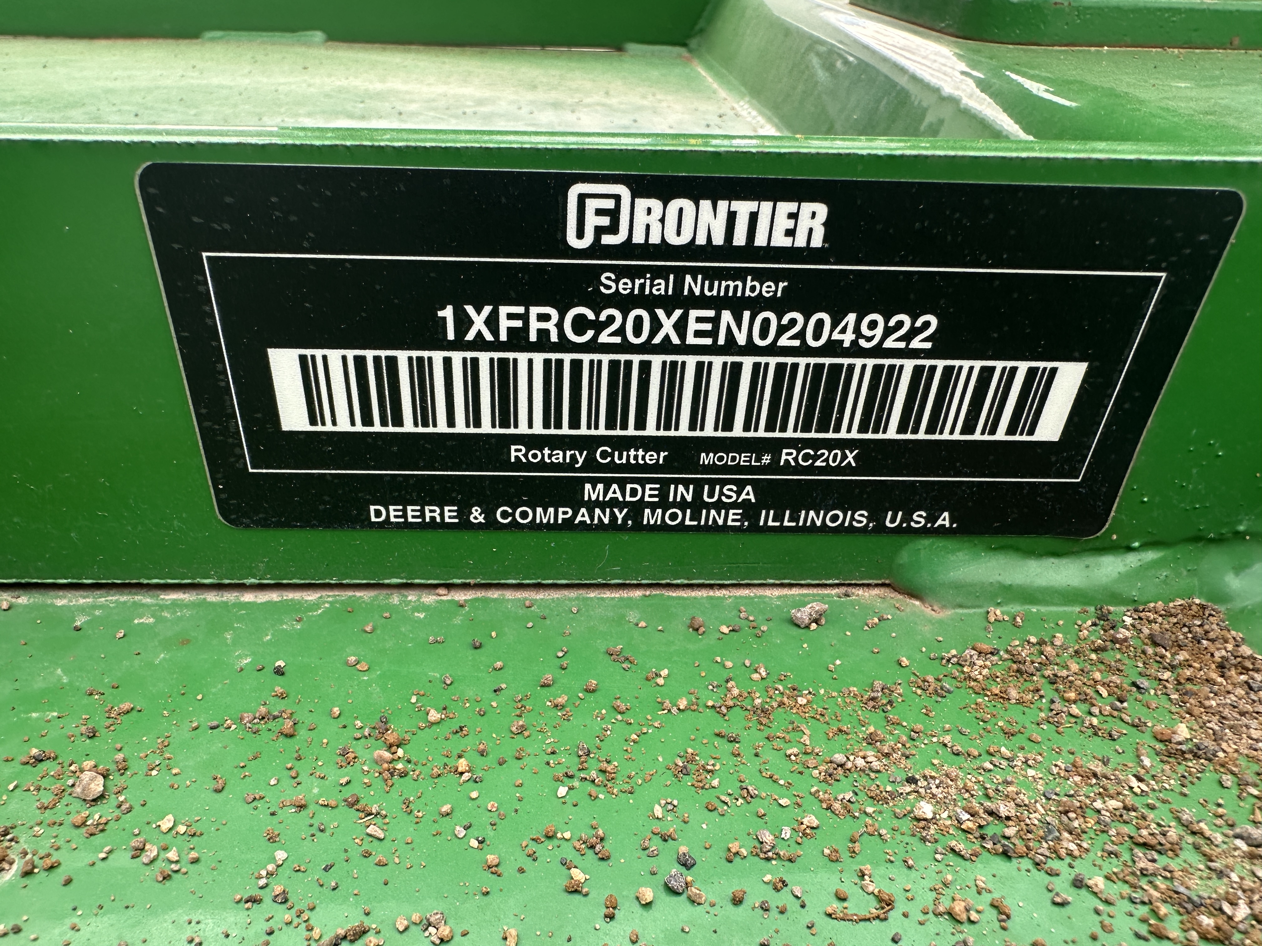 2021 Frontier RC2072 Rotary Cutter 4