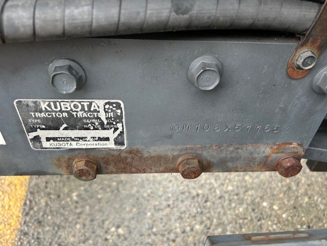 2009 Kubota M108SDSC Tractor with Boom Mower 9