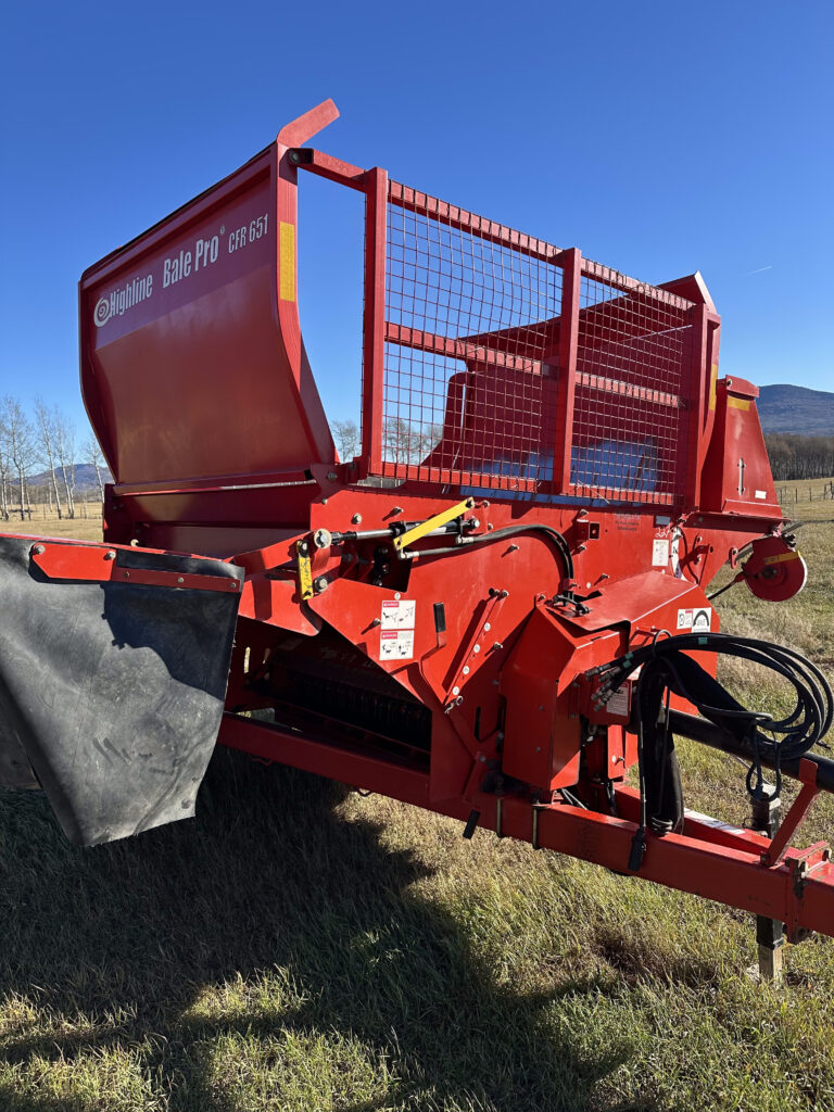 2018 Highline CFR651 Bale Buster