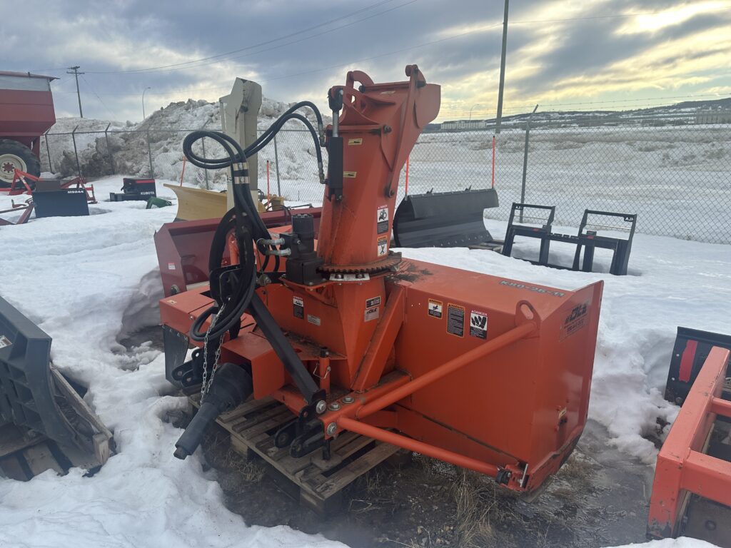 2019 Kubota K80-26-11 Snowblower