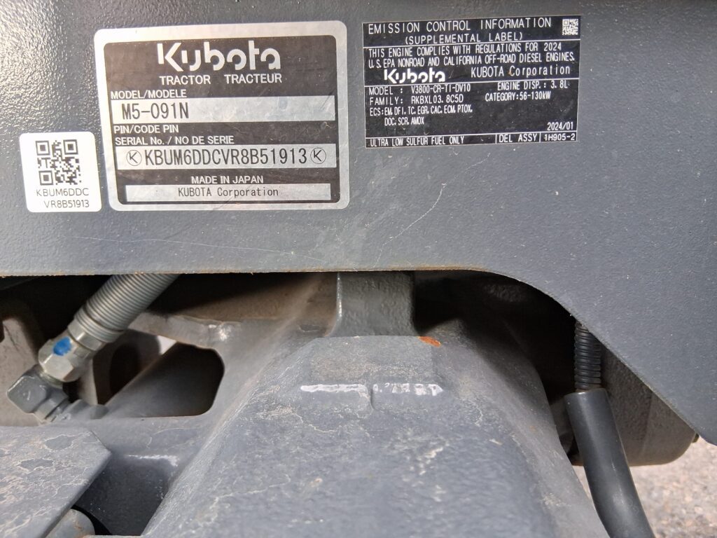 Kubota M5N-091HDCC12 9