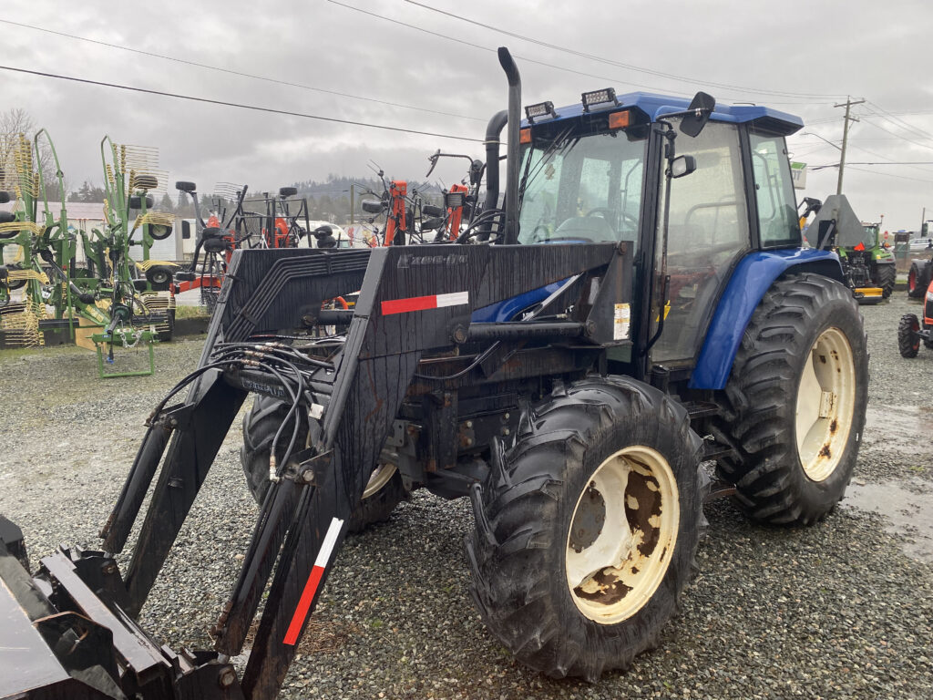 New Holland TS110 Tractor and Loader - 110hp
