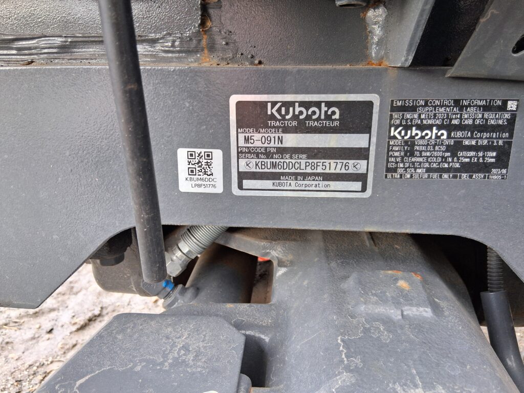 Kubota M5N-091HDCC12 9