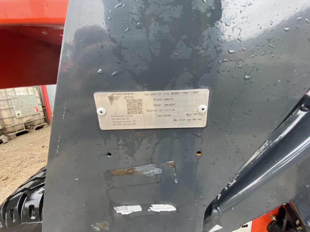 2023 Kubota DMC 8028T mower conditioner 2